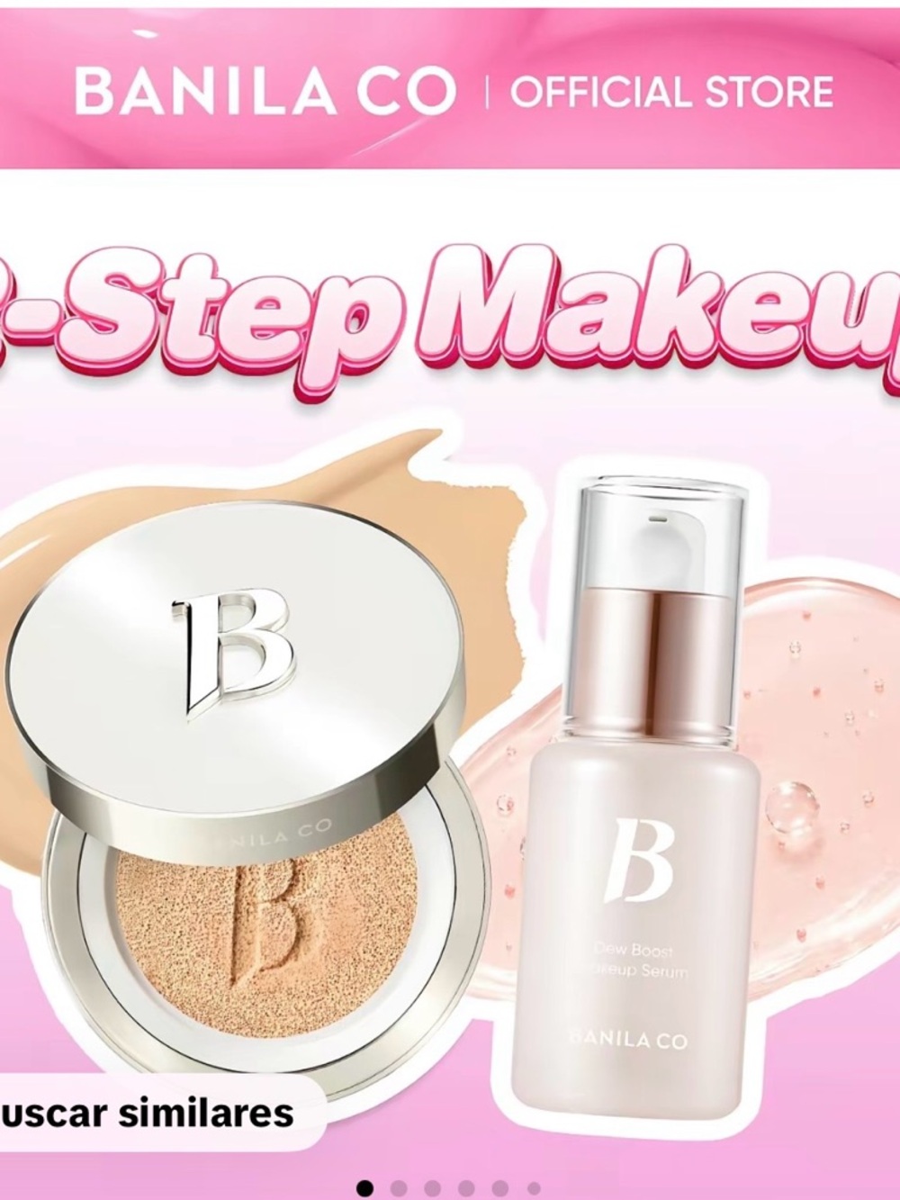 Dew Boost Makeup Cushion & Serum — Pink Radiance
